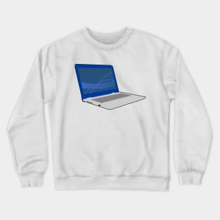 Laptop Computer Keyboard PC Notebook Gift Idea Crewneck Sweatshirt